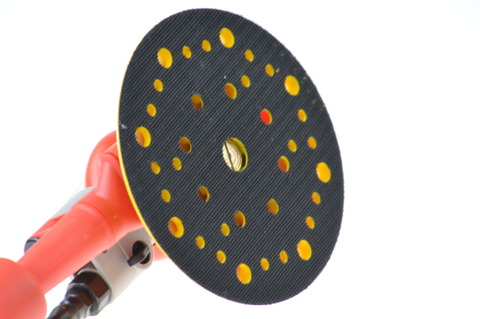 Lixadeira a ar de ação dupla de 150 mm polidora a vácuo autogerada