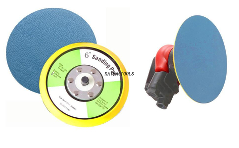 125 mm 5 polegadas PSA Landing Pads e Backing Pad para lixadeira de ar de ação dupla 