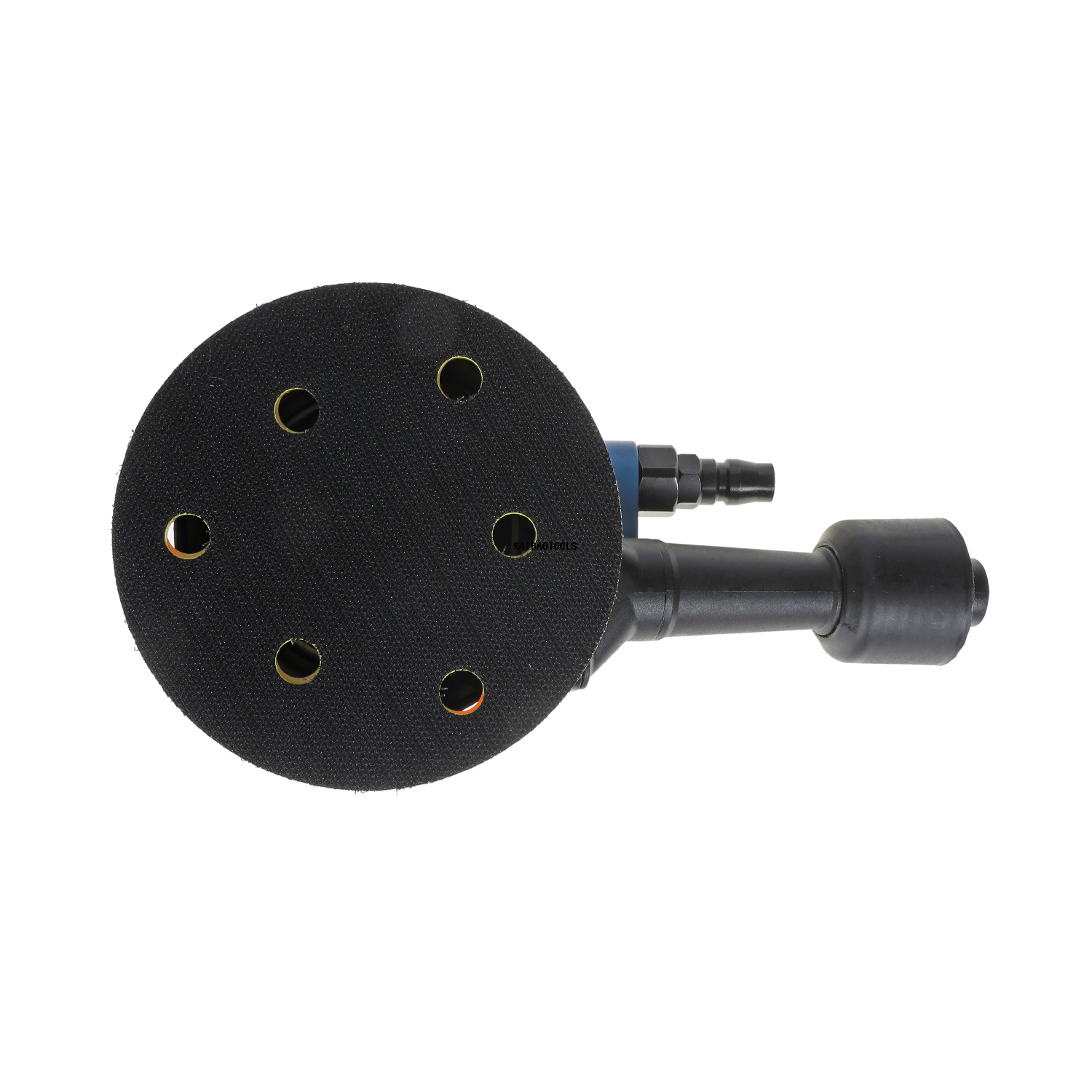 Lixadeira de palma pneumática de dupla ação de grau industrial com sistema de vácuo 150 mm