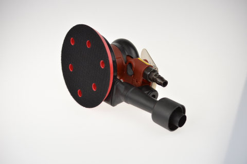 Lixadeira de ar orbital de palma com almofada de disco de lixa de 125 mm