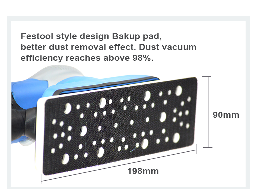 Sander de ar de alta efici&ecirc;ncia