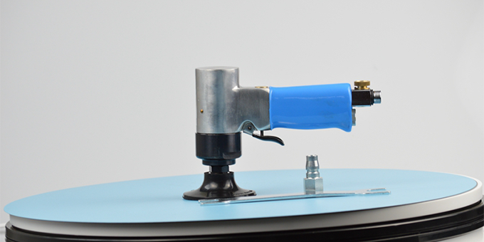 Manutenção e operação de máquina de polimento de ar