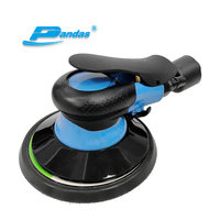 Pandas 6 Polegada 150mm Auto-Vácuo Lixadeira Orbital Pneumática máquina de polimento de carro máquina de lixa de móveis de madeira