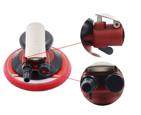 O que torna uma lixadeira pneumática ideal para lixamento profissional?
