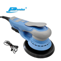 PANDAS 6 polegadas 150mm 4000-10000rpm 5mm órbita de grau industrial comumente usada máquina de lixa elétrica de velocidade variável sem escova elétrica lixadeira de trilha aleatória