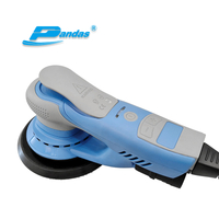 Pandas 6 polegadas 400-10000rpm 2.5mm orbital grau industrial velocidade variável sem escova elétrica lixadeira pista aleatória
